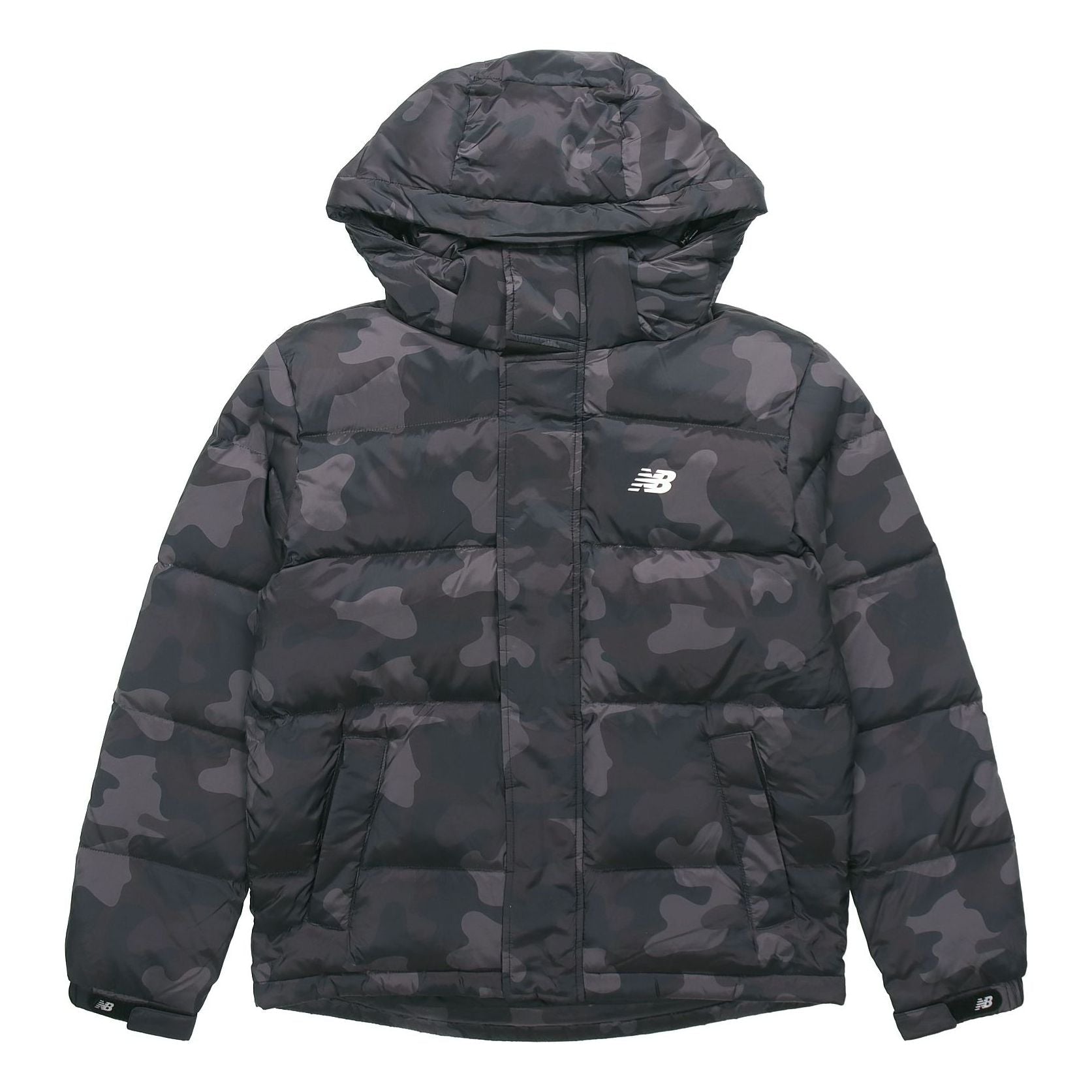 New Balance Winter Camouflage Down Parka Asia Sizing 'Grey Black' NPA4S021MIX