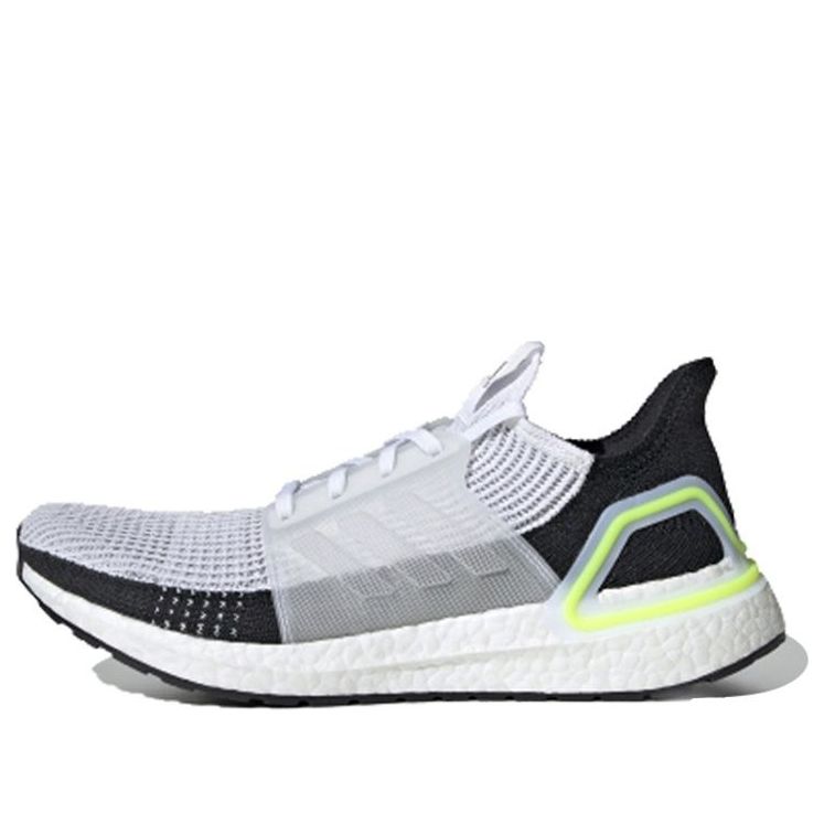 adidas Ultraboost 19 'White Yellow' EF1344