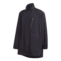Men's Y-3 Stand Collar Zipper Casual Jacket Black GK4373