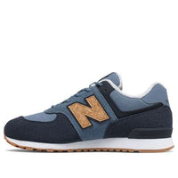 New Balance Boys' Iconic 574 V1 Sneaker Blue PC574KWA