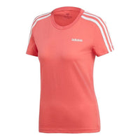 (WMNS) adidas Essentials 3-Stripes Slim T-Shirt Asia Sizing 'Pink' DU0634