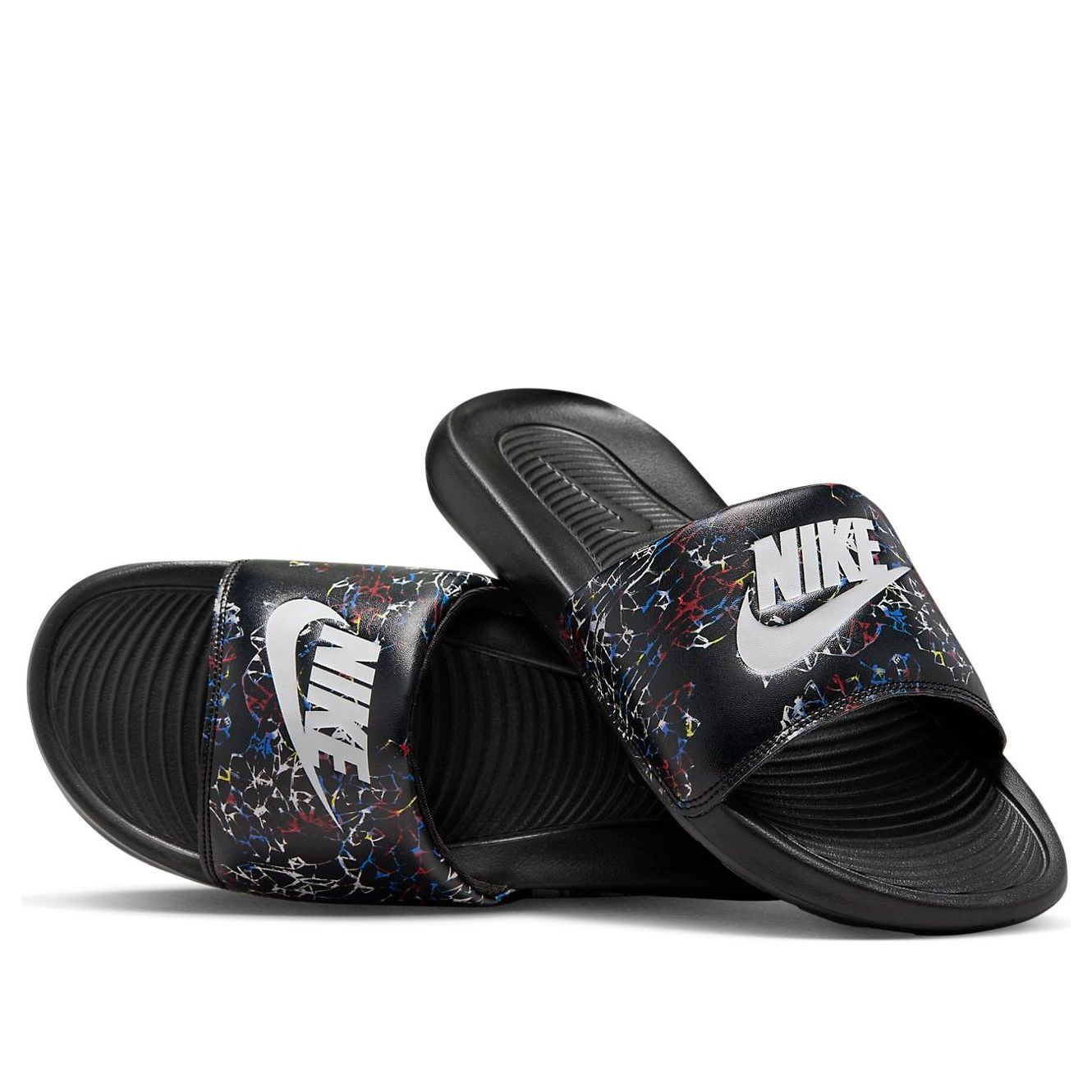 Nike Victori One Printed Slides 'Black' CN9678-013