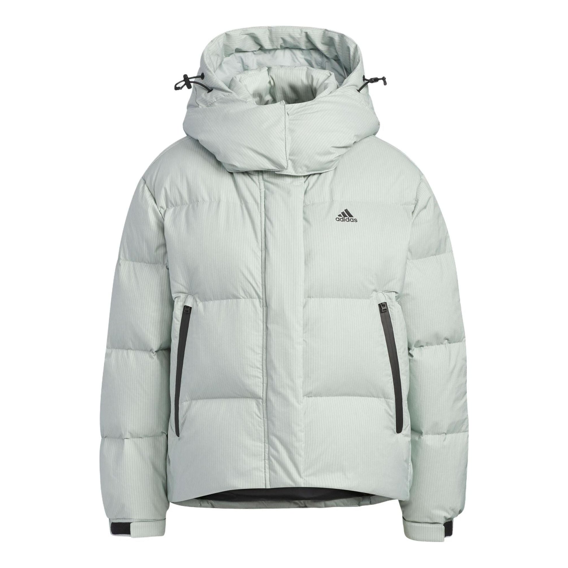 (WMNS) adidas Puffy Down Jacket 'Teal' IW0774