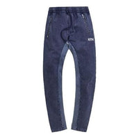KITH Bleecker Crystal Wash Fleece Sweatpant 'Obsidian Navy' KH6315-102