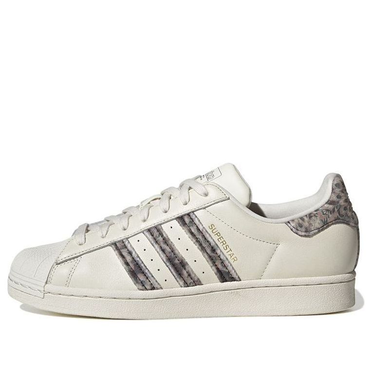 adidas originals Superstar Wear-resistant Non-Slip Casual Skateboarding Shoes Unisex Gray H03415