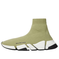 Balenciaga Speed 2.0 Sneakers 'Green' 617239W2DB23491