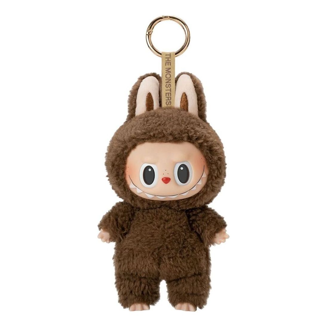 Pop Mart The Monsters Labubu 1.0 Tasty Macarons Pendant 'Chestnut Cocoa' PPMT-2310-0069-CC