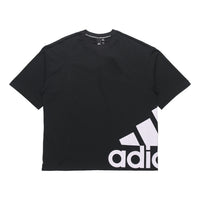 adidas Mh Boxbos Tee Side Large Logo Short Sleeve Black GC7288