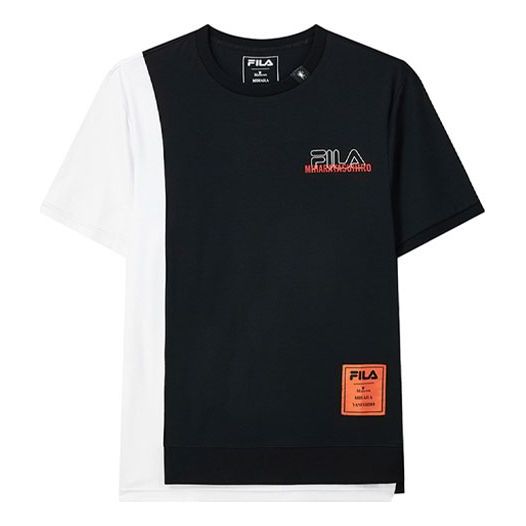 FILA x MIHARA YASUHIRO Men's Print Sports T-Shirt Black Tee F11M123105F-BK