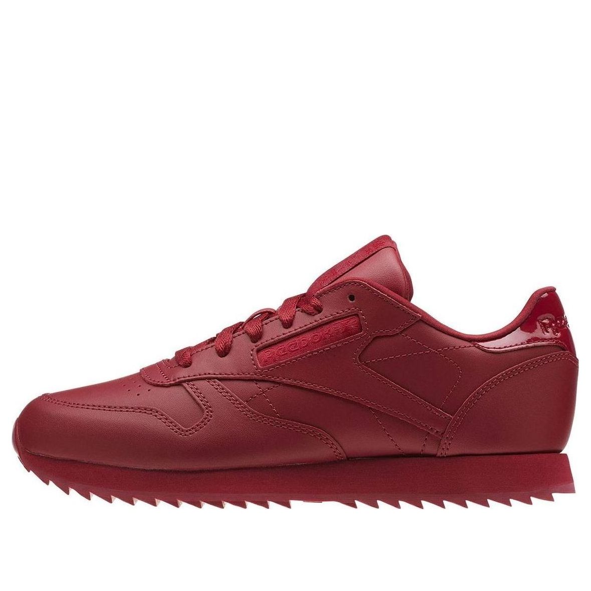 (WMNS) Reebok Classic Leather Ripple 'Cranberry Red' CN5121