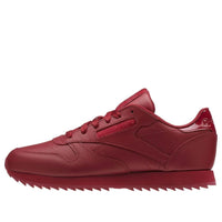 (WMNS) Reebok Classic Leather Ripple 'Cranberry Red' CN5121