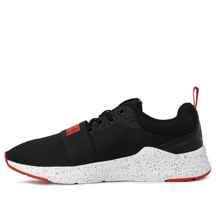 PUMA Wired Speckled Imeva 'Black White Red' 373200-01