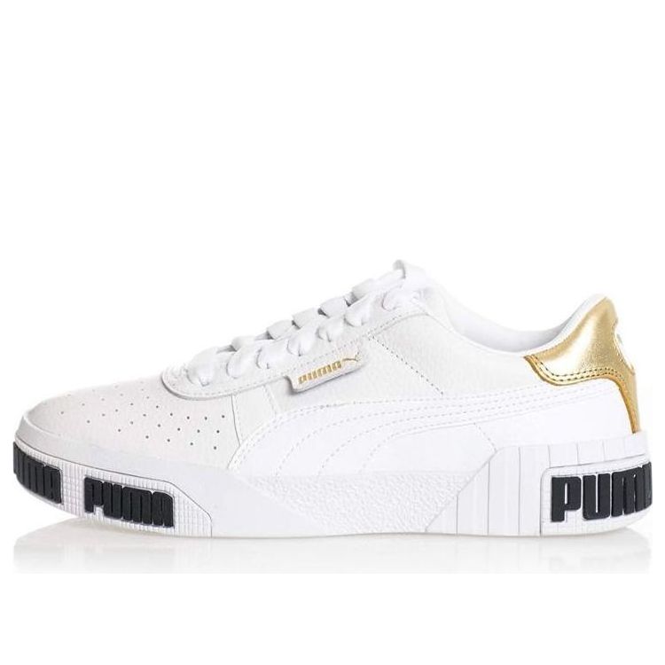 (WMNS) PUMA Cali Bold Metalli Leisure Shoes White 371207-01