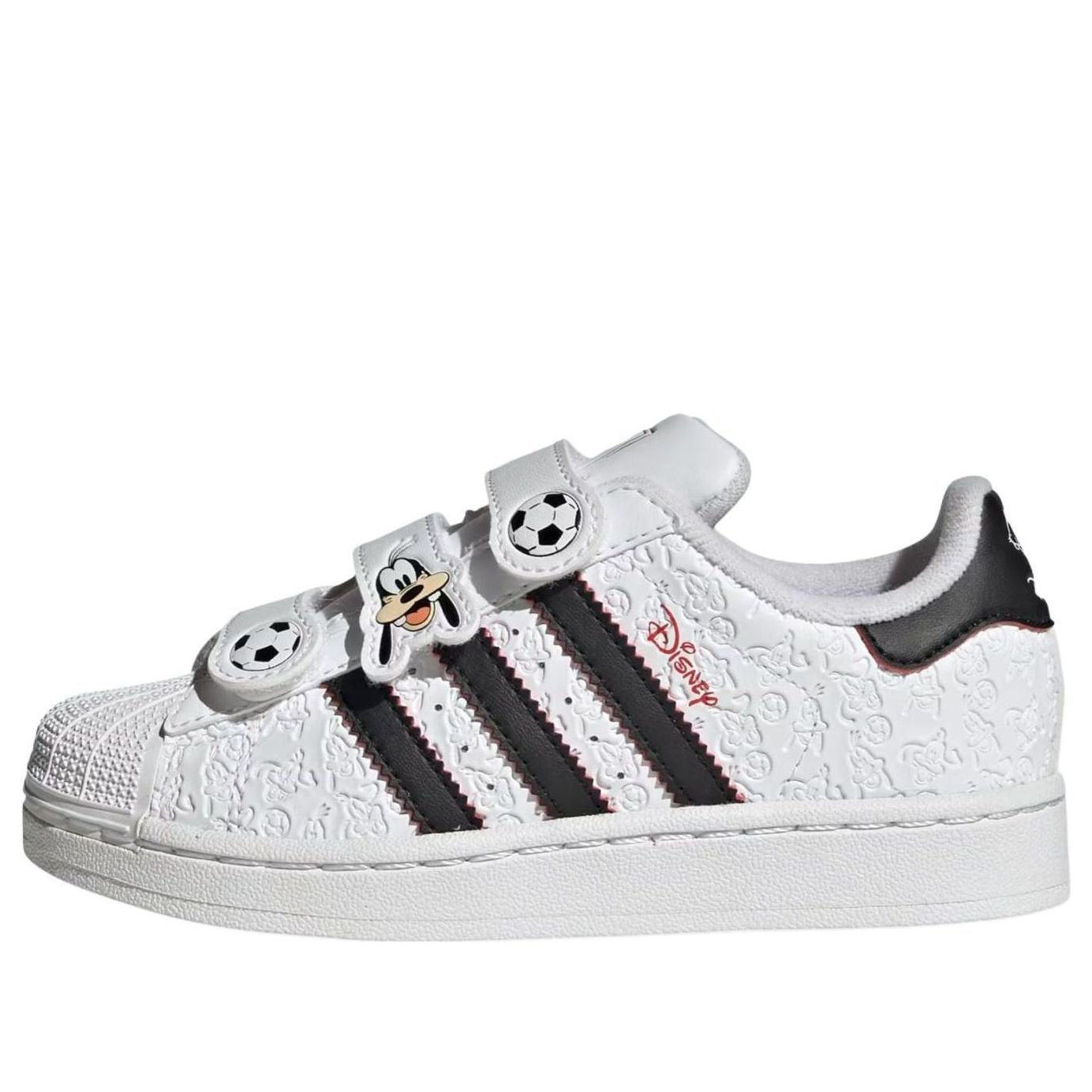 (PS) adidas x Disney Superstar II Comfort Closure 'White Black Red' IH4635