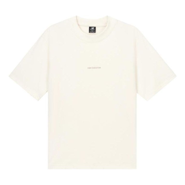 New Balance Athletics Linear T-Shirt Asia Sizing 'Beige' AMT33560-GIE