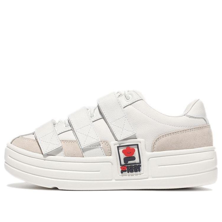 Pushbutton x FILA Unisex Sneakers Ivory/Coffee 1TM01750D_100