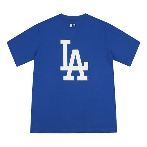 MLB Casual Loose Round Neck Couple Style Short Sleeve Blue 31TS03031-07U