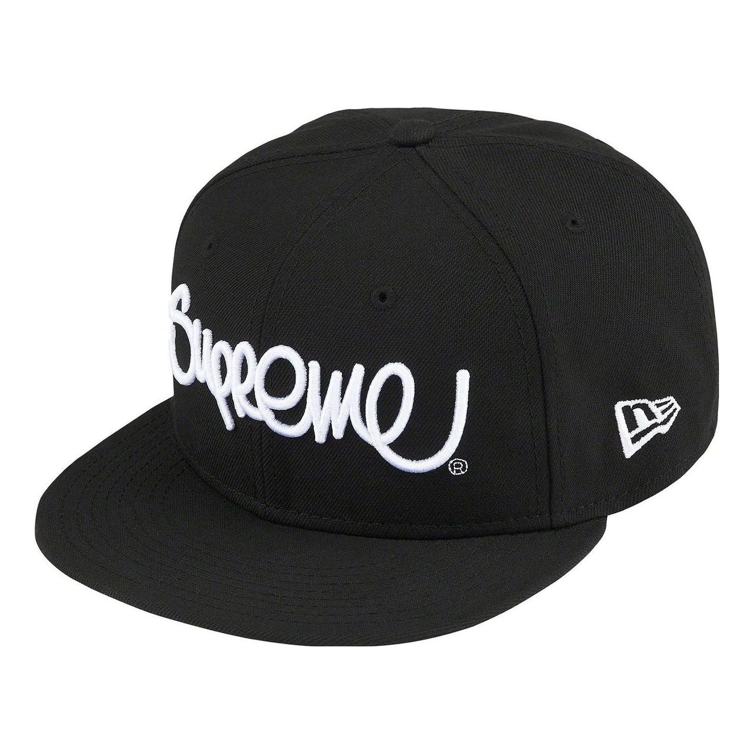 Supreme Handstyle New Era 'Black White' SUP-SS22-774