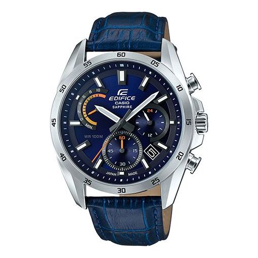 CASIO EDIFICE Sapphire Crystal Mens Blue Analog EFB-510JL-2A
