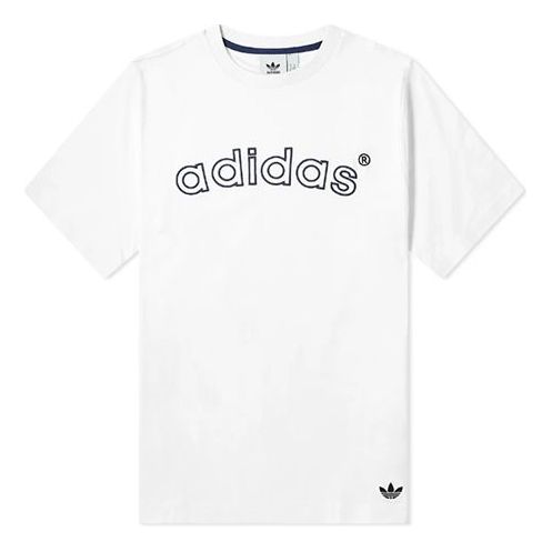 adidas  Archive Logo Tee 'White' FH7909
