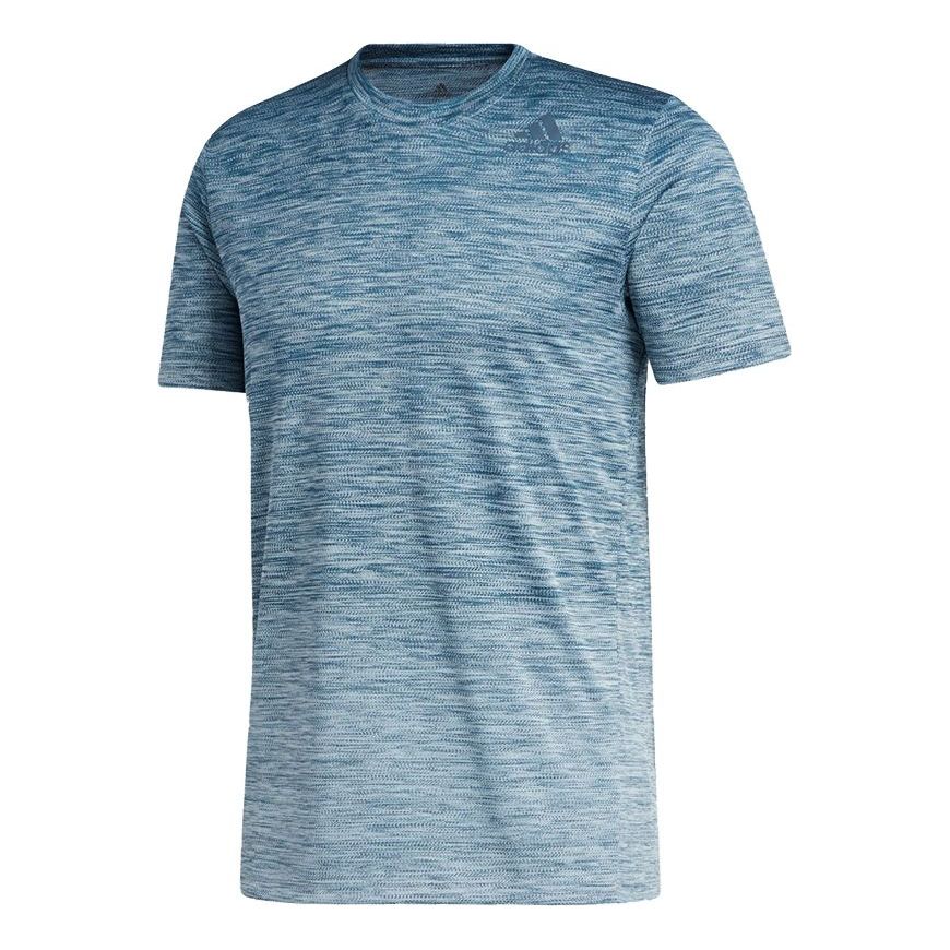 adidas Gradient Sports Quick Dry Round Neck Short Sleeve Blue GC8412