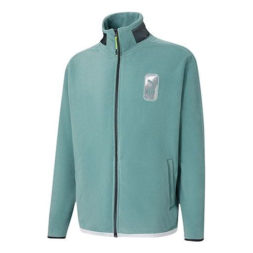 PUMA x Helly Hansen Zip Jacket 'Green Black White' 598278-94