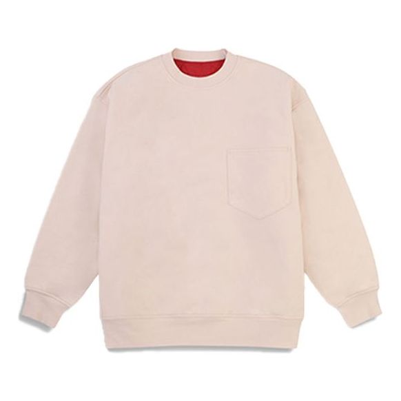 Men's Levis Red Series Casual Round Neck Creamy White A0125-0000
