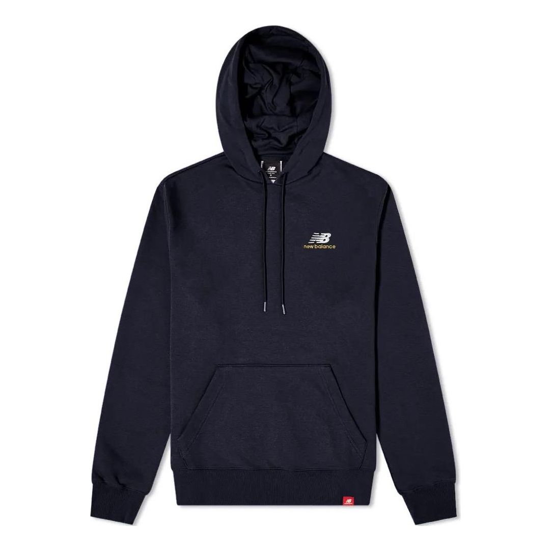 New Balance Essentials Embroidered Hoodie Asia Sizing 'Eclipse' MT11550-ECL
