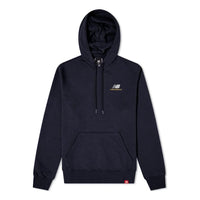 New Balance Essentials Embroidered Hoodie Asia Sizing 'Eclipse' MT11550-ECL