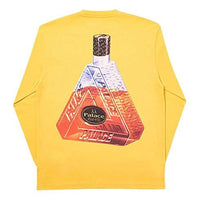 PALACE Triangle Casual Cozy Round Neck Yellow P18LS009