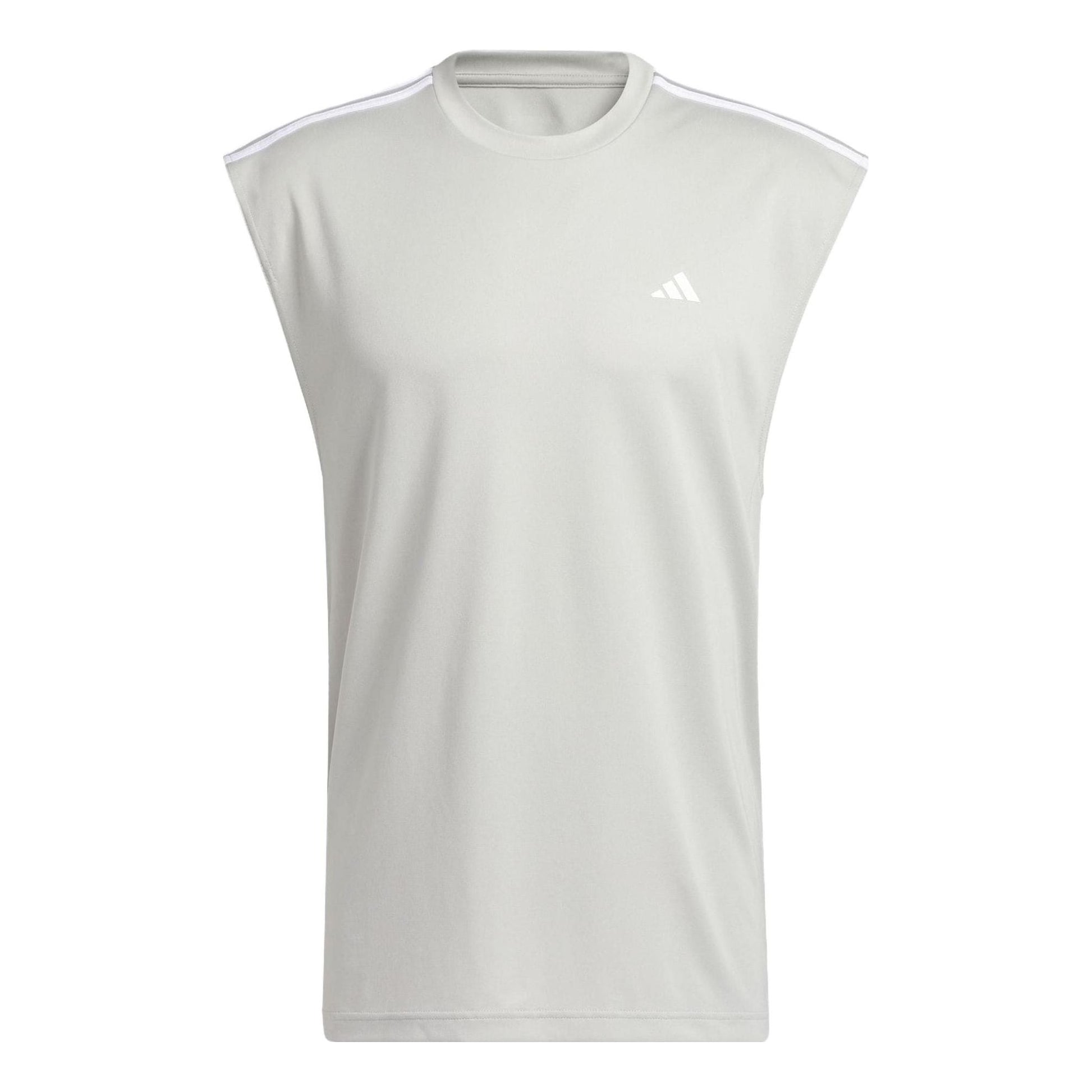 adidas All-World Sleeveless Tank Tee 'Metal Grey' IC2467