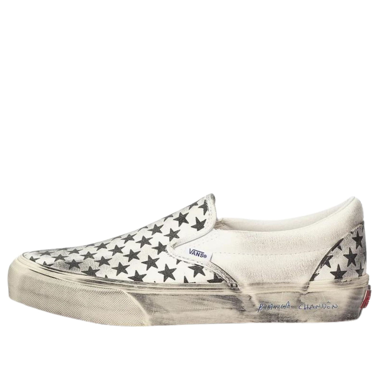 Vans Bianca Chandn x Classic Slip-On VLT LX 'Stressed Black' VN0A3QXYBA21