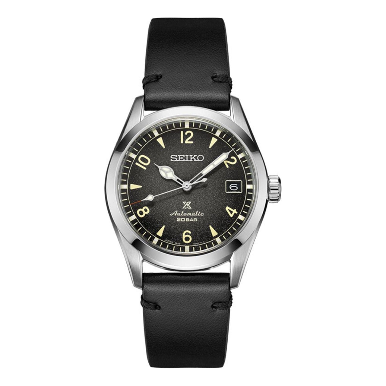 Seiko Prospex Alpinist Analog Watch 'Black Silver' SPB159J1