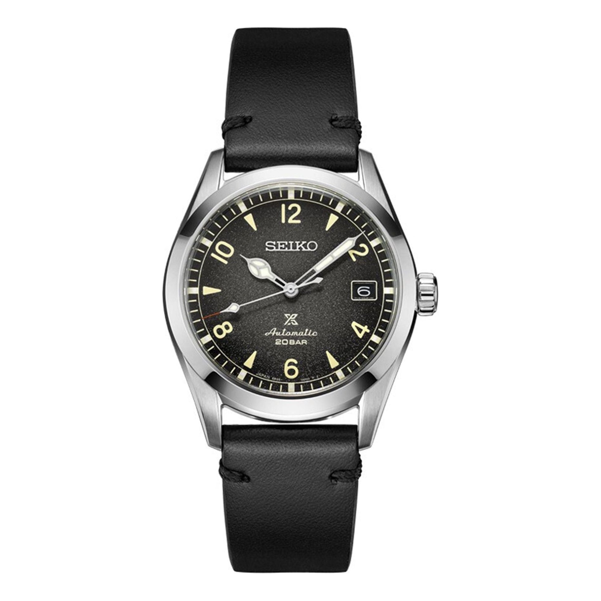 Seiko Prospex Alpinist Analog Watch 'Black Silver' SPB159J1