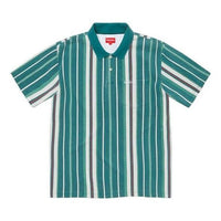 Supreme SS20 Week 1 Vertical Stripe Polo shirt 'Green' SUP-SS20-241