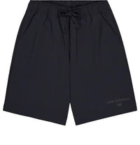 New Balance Logo Woven Shorts Asia Sizing 'Black' AMS41521-BK