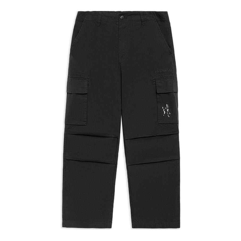 Li-Ning Counterflow Logo Cargo Pants 'Black' AKXS407-1
