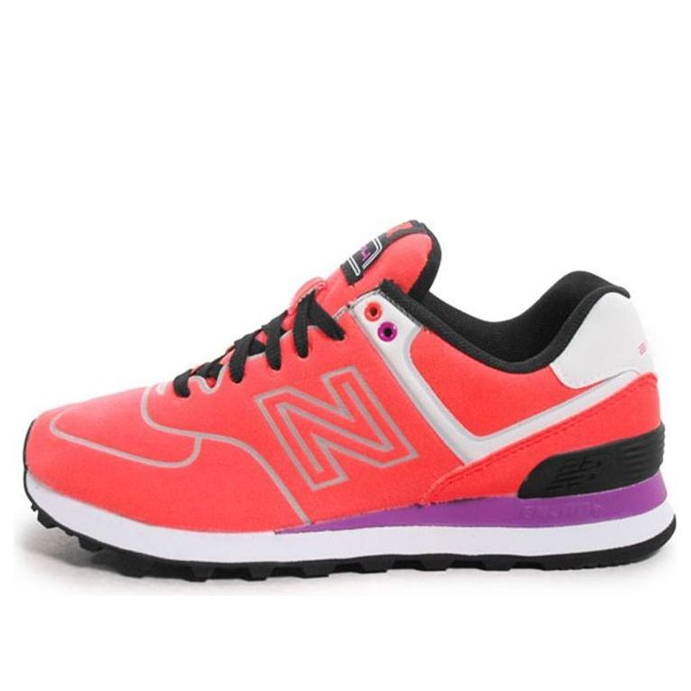 (WMNS) New Balance 574 Neon Lights Sneakers Pink WL574NED