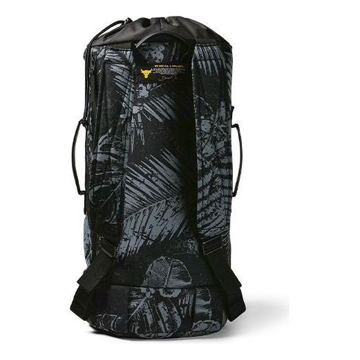 Under Armour Project Rock 60 Backpack 'Black Silver' 1345663-002