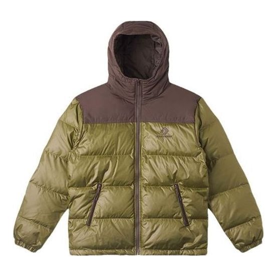 Converse Short Down Coat Asia Sizing 'Green' 10025252-A03