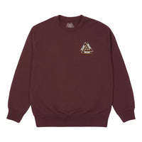 Palace FW21 Basically A Tri-Ferg Crew 'Burgundy' P21CW012