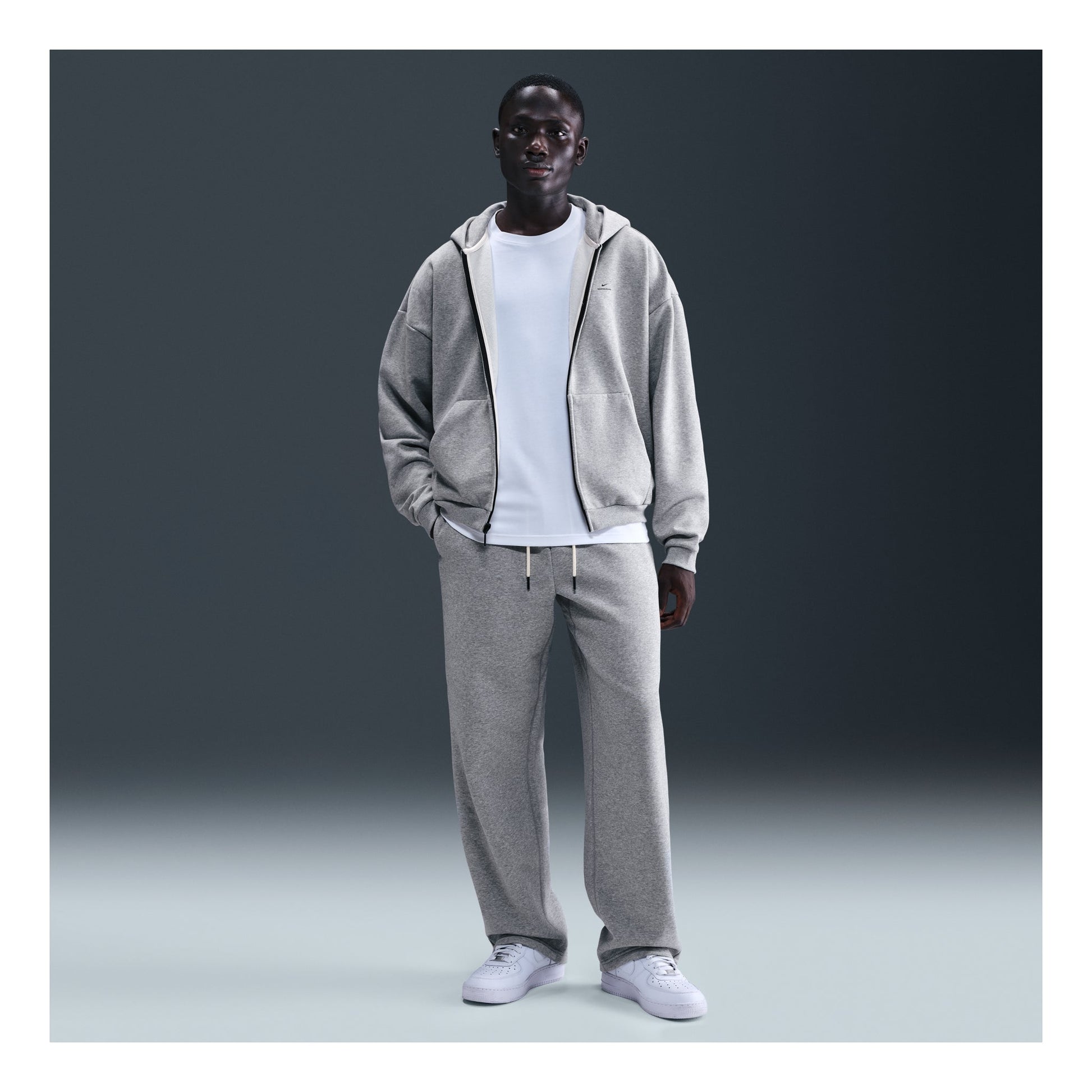 Nike Standard Issue Therma-FIT Brushed Open-Hem Pants 'Dark Grey Heather' IM6334-063