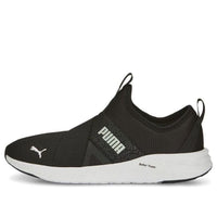 (WMNS) PUMA Better Foam Prowl Slip Nova Sneakers 'Black White' 377938-01