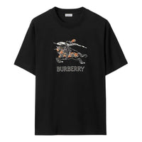 Burberry 26 EKD Sketch Cotton T-shirt 'Black' 81210331