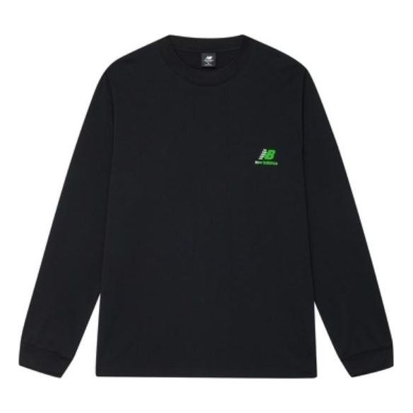 New Balance Sport Lifestyle Sweatshirt Asia Sizing 'Black' AMT22381-BK