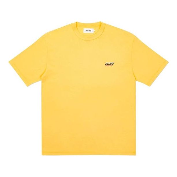 PALACE Alphabet Logo Short Sleeve Unisex Yellow P19TS082