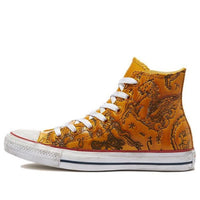 Converse Leather Chuck Taylor All Star High-Top Canvas Shoes Yellow 172535C
