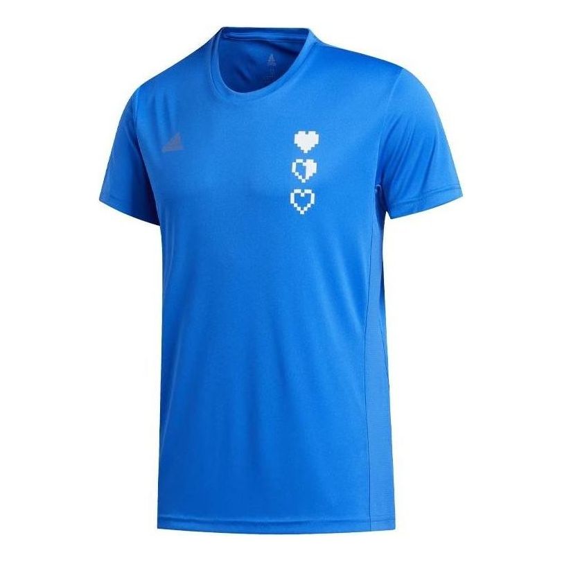 adidas 25/7 Solar T-Shirt Asia Sizing 'Blue White' EH4215