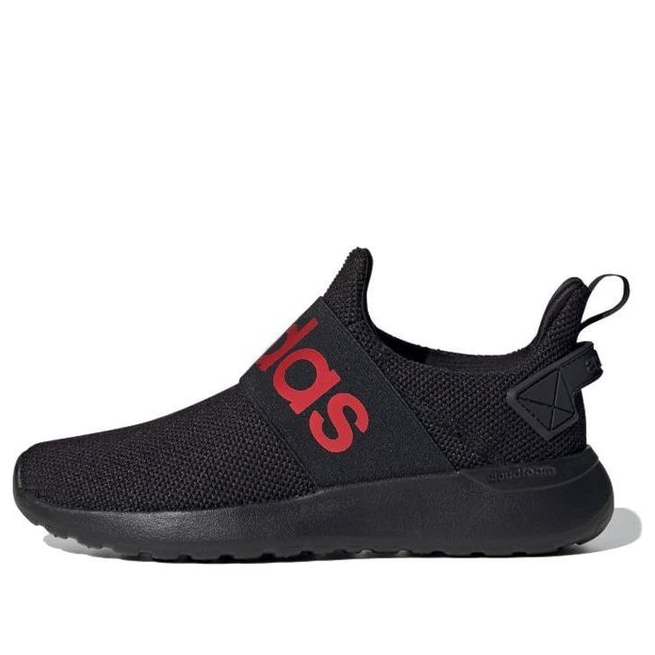 (GS) adidas neo Lite Racer Adapt K 'Black Red' FW7601
