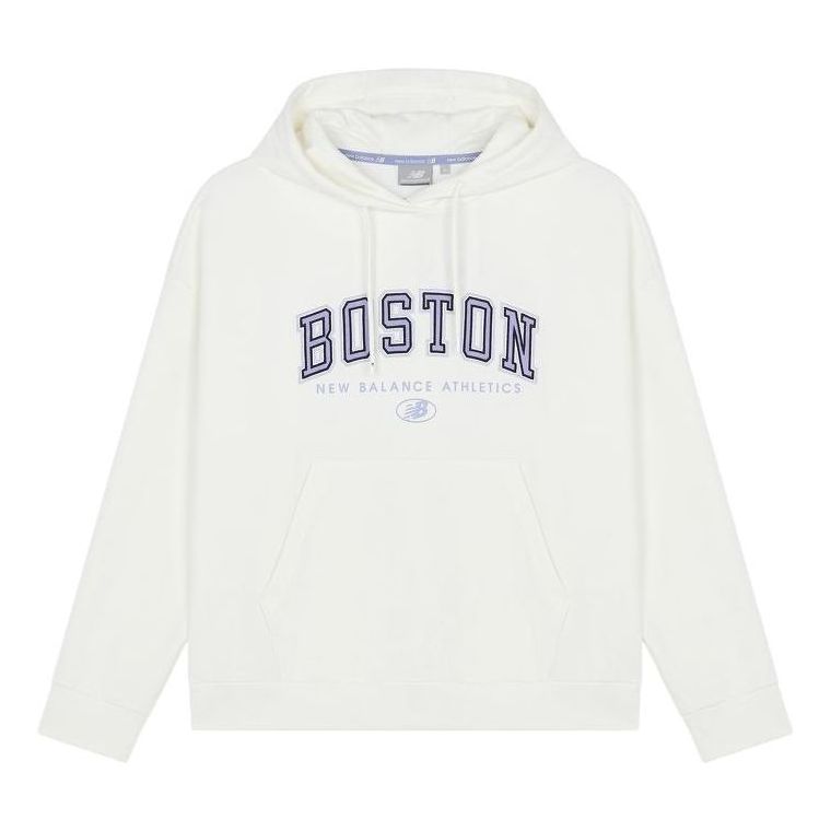 (WMNS) New Balance Sport Hoodie Asia Sizing 'White' 5CC17162-IV